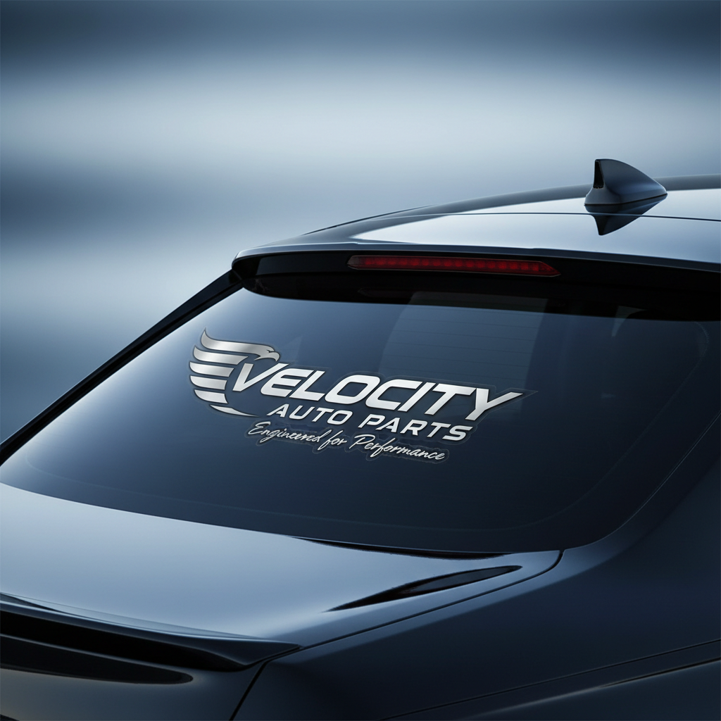 Рекламные наклейки на авто