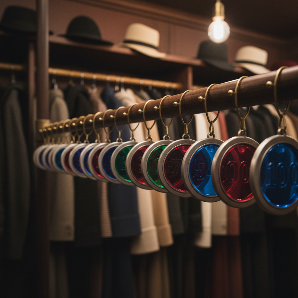 Гардеробные номерки