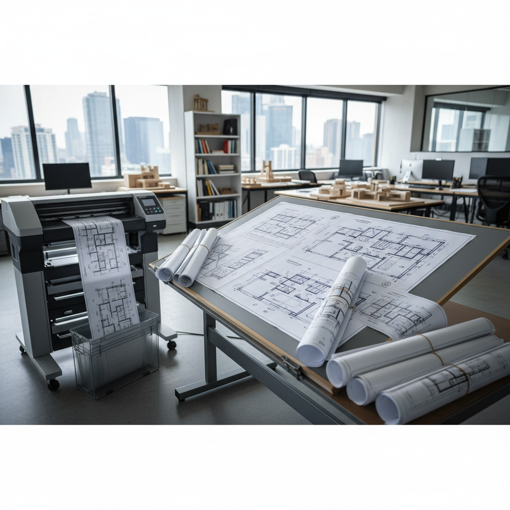 Печать чертежей