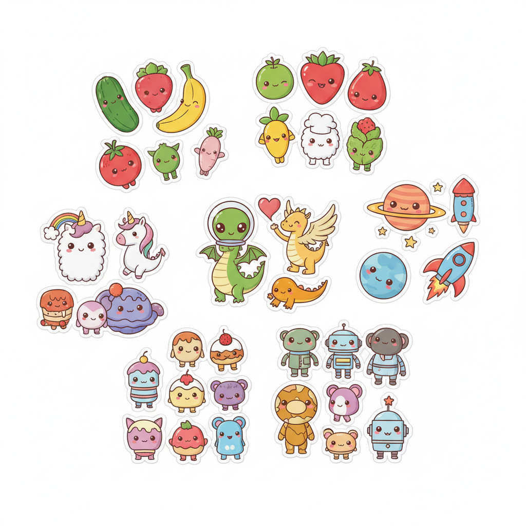 Печать стикерпаков